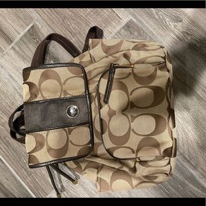 Coach backpack